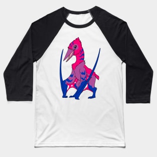 Quetzalcoatlus: Bisexual Baseball T-Shirt